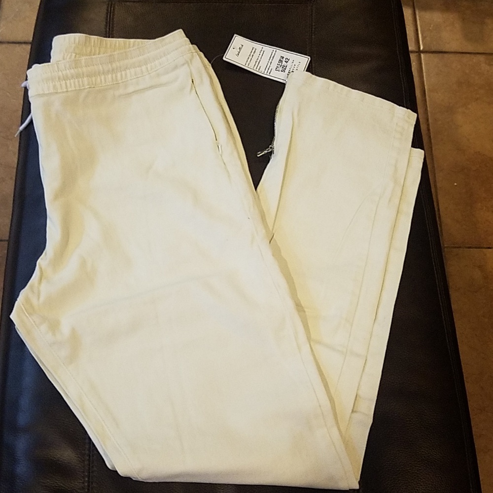 Men's Embellish white jeans... BRAND NEW!